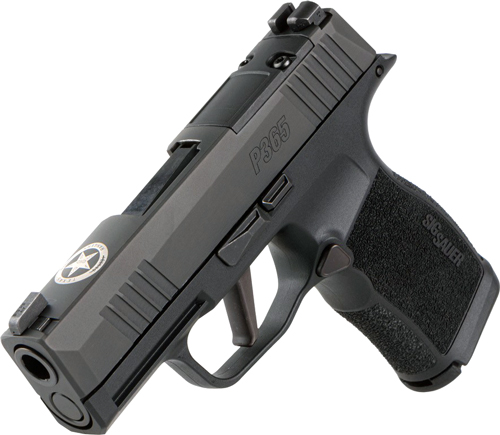 SIG P365X TEXAS RANGER 9MM - 3.1" XRAY3 (2)12RD BLACK TALO