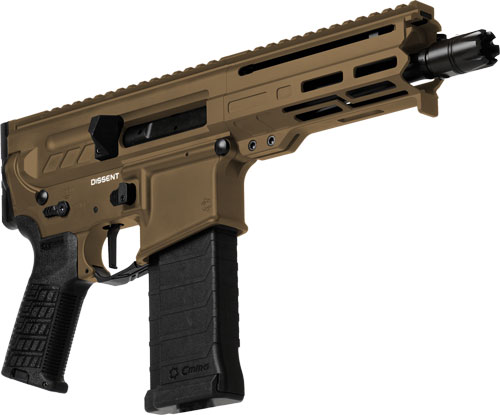 CMMG PISTOL DISSENT MK4 5.7X28 – MM 6.5″ 32RD MIDNIGHT BRONZE