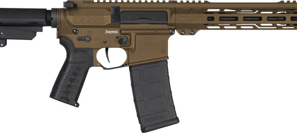 CMMG PISTOL BANSHEE MK4 5.56MM – 10.5″ 30RD W/RIP BRACE BRONZE