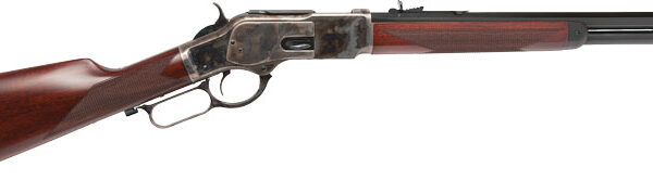 CIMARRON 1873 SADDLE RIFLE – 44/40 WIN 18″ CC/BLUED WALNUT