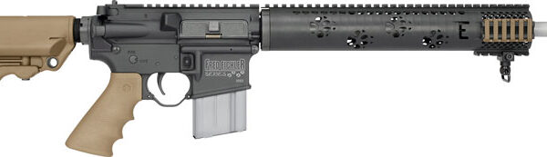 RRA LAR15 PREDATOR 223 WYLDE – 6 POS TAN 16″ BBL BLACK