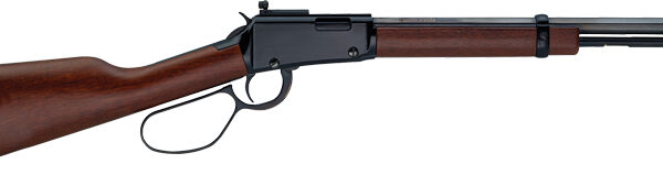 HENRY H1 TRACKER CARBINE RIFLE – 22S/L/LR 16.5″ LL BLUED WALNUT