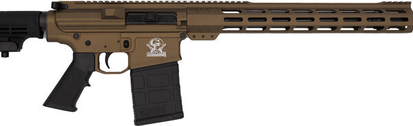 Great Lakes GL-15 .308 / 7.62 NATO 18″ Bronze Cerakote Semi-Auto Rifle