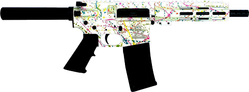 Great Lakes GL-15 .223 Wylde 7.5000″ White Cerakote AR Pistol