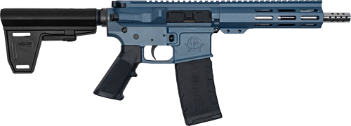 GLFA AR-15 Pistol .223 Wylde 7.5” Stainless Barrel Titanium — Brace Included