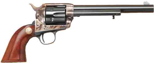 Cimarron P-Model 1873 .44-40 Win 7.5” Single Action Revolver — Color Case Frontier