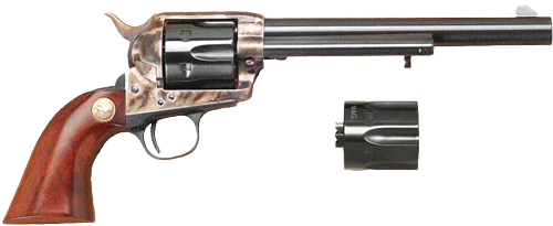 CIMARRON P-MODEL DUAL CYLINDER – 45LC/45ACP FS 7.5″ CC/BL WAL