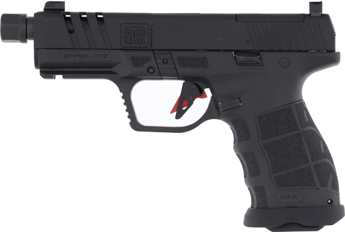 SAR USA SAR9 COMPACT SOCOM 9MM - 4.7" BBL 15/21 RD MAG BLACK