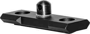 GROVTEC BIPOD STUD MT M-LOK – 2.3″ ALUMINUM BLACK