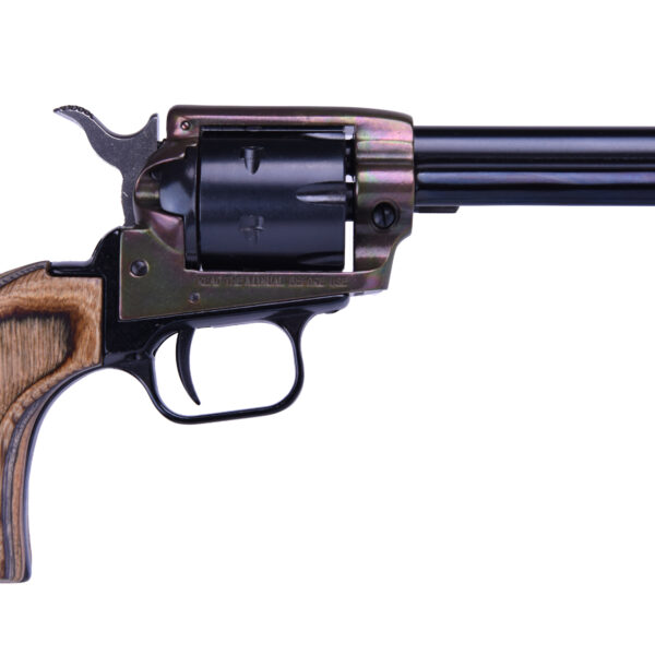 Heritage Rough Rider .22 LR SA Revolver 4.75″ 6-Round Black