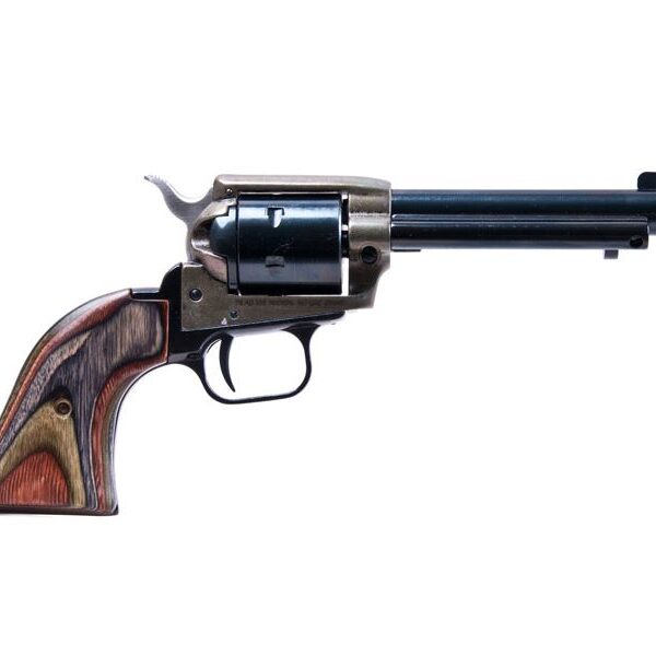 Heritage Rough Rider .22 LR/.22 WMR SA Revolver 4.75″ 6-Round Black