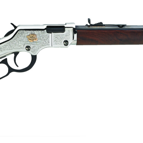 Henry American Beauty .22 LR Lever-Action 20″ Brass Receiver Walnut