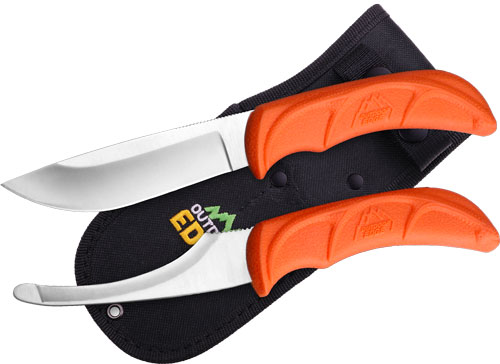 OUTDOOR EDGE JAEGER-PAIR – SKINNING/GUTTING KNIFE COMBO
