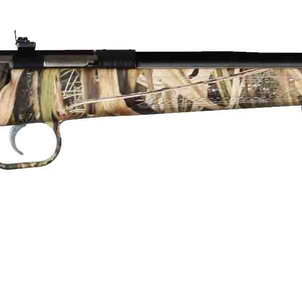 Crickett .22 LR Single Shot Bolt-Action 16.1″ Blued Youth Rifle Mossy Oak Camo