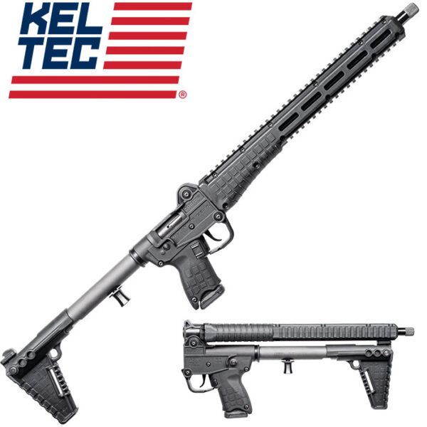 Kel-Tec SUB2000 Gen 3 9MM 16.1 Inch Barrel 10 Round Blued/Black for Glock 19