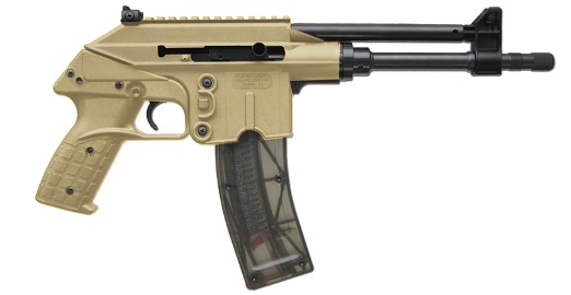 Kel-Tec PLR-22 .22 LR Semi-Auto Pistol 10.1″ Tan 26+1 Semi-Auto Firearm