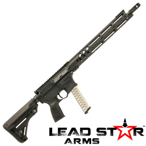 Lead Star Arms Barrage Rifle 9MM 16 inch barrel 30 Round Black with 15 inch