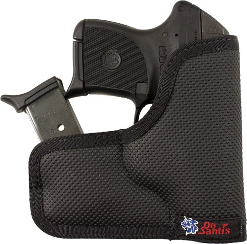 DESANTIS AMMO NEMESIS HOLSTER – NYLON AMBI RUGER LCP II BLACK