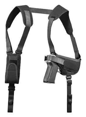 MICHAELS PRO-PAK HZTL-SHOULDER – HOLSTER #0 RH/LH NYLON BLACK