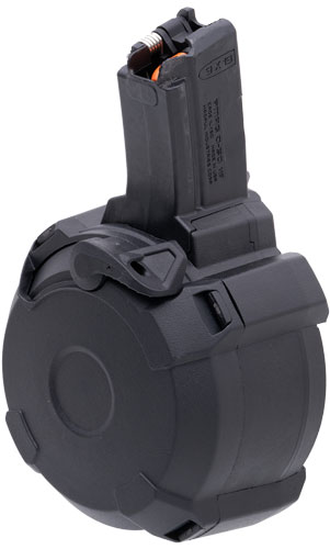 MAGPUL MAGAZINE PMAG 9MM – D-50 MP HK94/MP5 50RD DRUM BL