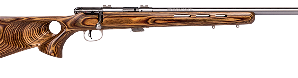 Savage Mark II .22 LR Bolt Action Rifle — Stainless Barrel, Thumbhole Laminate Stock