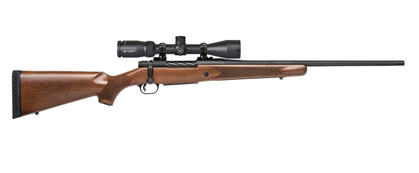 Mossberg Patriot 7mm-08 Rem Bolt-Action Blued/Walnut Vortex Combo