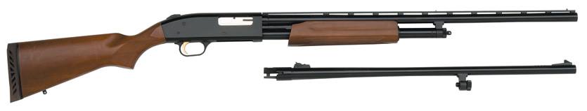 Mossberg 500 Combo 20 Gauge Pump-Action 3" Blued Wood Stock