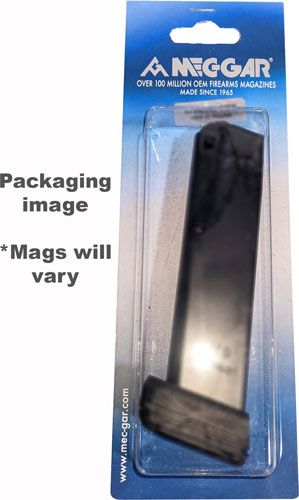 MEC-GAR MAGAZINE 1911 OFFICERS - 45ACP 6RD NICKEL - Image 2