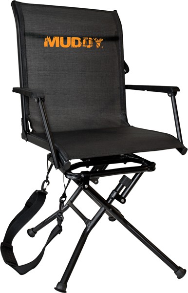 MUDDY SWIVEL-EASE FOLDING – GROUND SEAT W/FLEX TEK SEAT