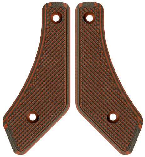 MI LEVER ACTION G10 LARGE – PISTOL GRIP PANEL RED/BLACK
