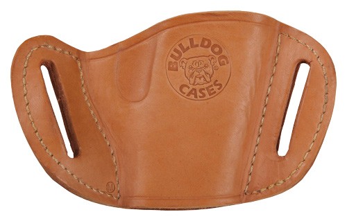 BULLDOG BELT SLIDE HOLSTER TAN – RH SMALL FRAME REVOLVERS 2-4″