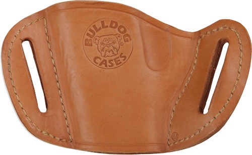 BULLDOG BELT SLIDE HOLSTER TAN – RH SMALL & MINI AUTOS