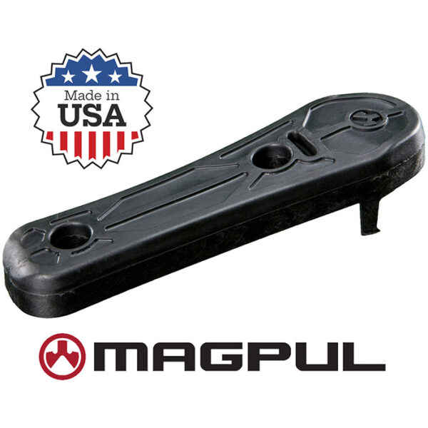 Enhanced Rubber Buttpad .55 inch Black