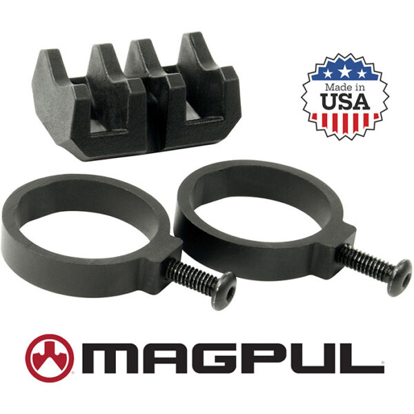 Light Mount V-Block and Rings Black