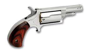 NAA Mini .22 WMR SA Revolver 1.625in Stainless Ported Barrel 5rd