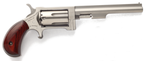 NAA Sidewinder .22 WMR Single-Action Revolver 4in Stainless 5rd
