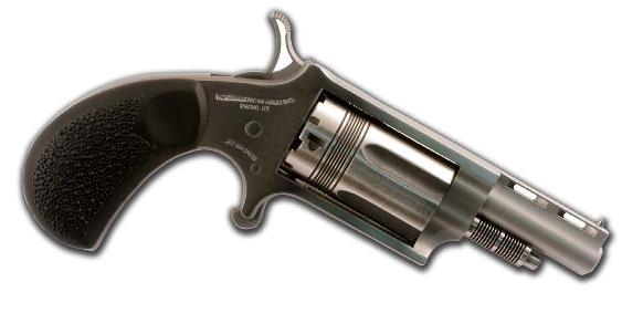 NAA The Wasp .22 WMR/.22 LR Convertible 1.625in Stainless 5rd