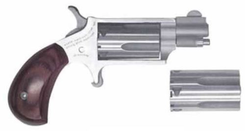 NAA Mini .22 WMR/.22 LR Convertible 1.125in Ring Hammer Stainless 5rd
