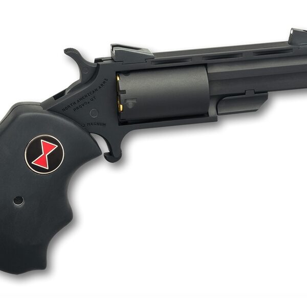 NAA Black Widow .22 WMR/.22 LR Convertible 2in All Black SA 5rd
