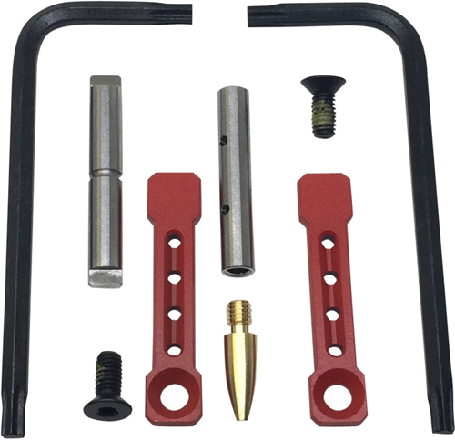 KNS PIN KIT NON-ROTATING – GEN ST AR15/M16 .154 RED