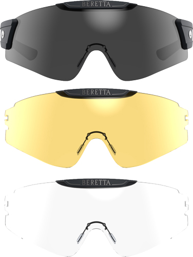 BERETTA INTERMASK EYEGLASSES – INTERCHANGE FUME/NEUTRAL/YLLW