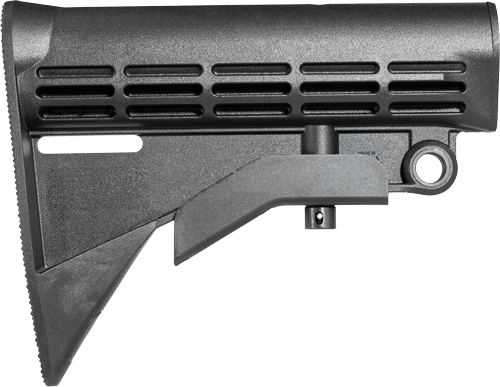 ONE HORSE AR15 BUTTSTOCK – MIL-SPEC 6 POSITION BLACK