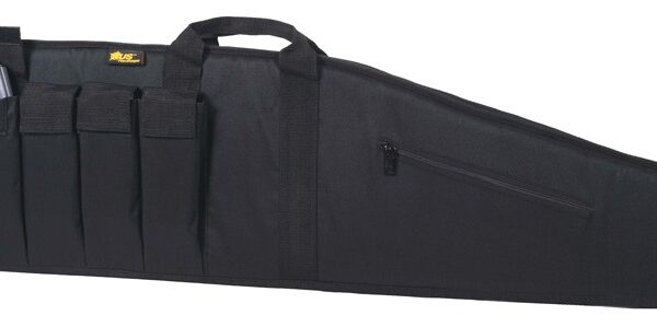 US PEACEKEEPER 35″ MSR CASE BL – 4 MAG POUCHES 600 DENIER BLACK