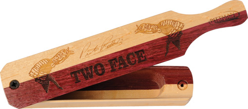 PITTMAN GAME CALLS TWO FACE – BOX TURKEY CALL PRPL HRT/MAPLE