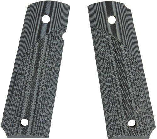 PACHMAYR DOMINATOR G10 GRIPS – FOR 1911 GRAY/BLACK CHECKERED