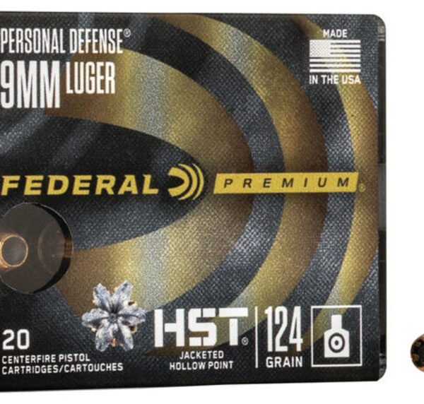 FDR 9MM 124GR HST JHP 20RD