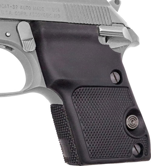 Pearce Grip Wrap-Around for Beretta Bobcat/Tomcat .32 Black