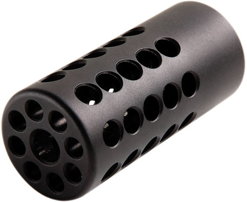 TACSOL COMPENSATOR 1″ 22LR – 1/2X28 TPI MATTE BLACK