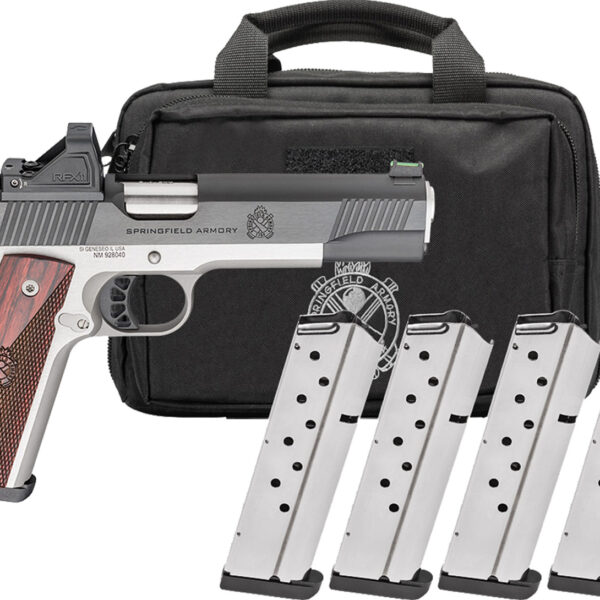 Springfield Armory 1911 Ronin AOS .45 ACP 5” Optic-Ready Pistol 8-Round — Parkerized