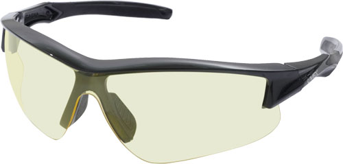 HOWARD LEIGHT ACADIA GLASSES – BLACK FRAME/AMBER LENS
